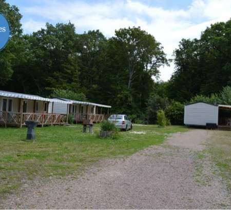 Vue des mobil-homes